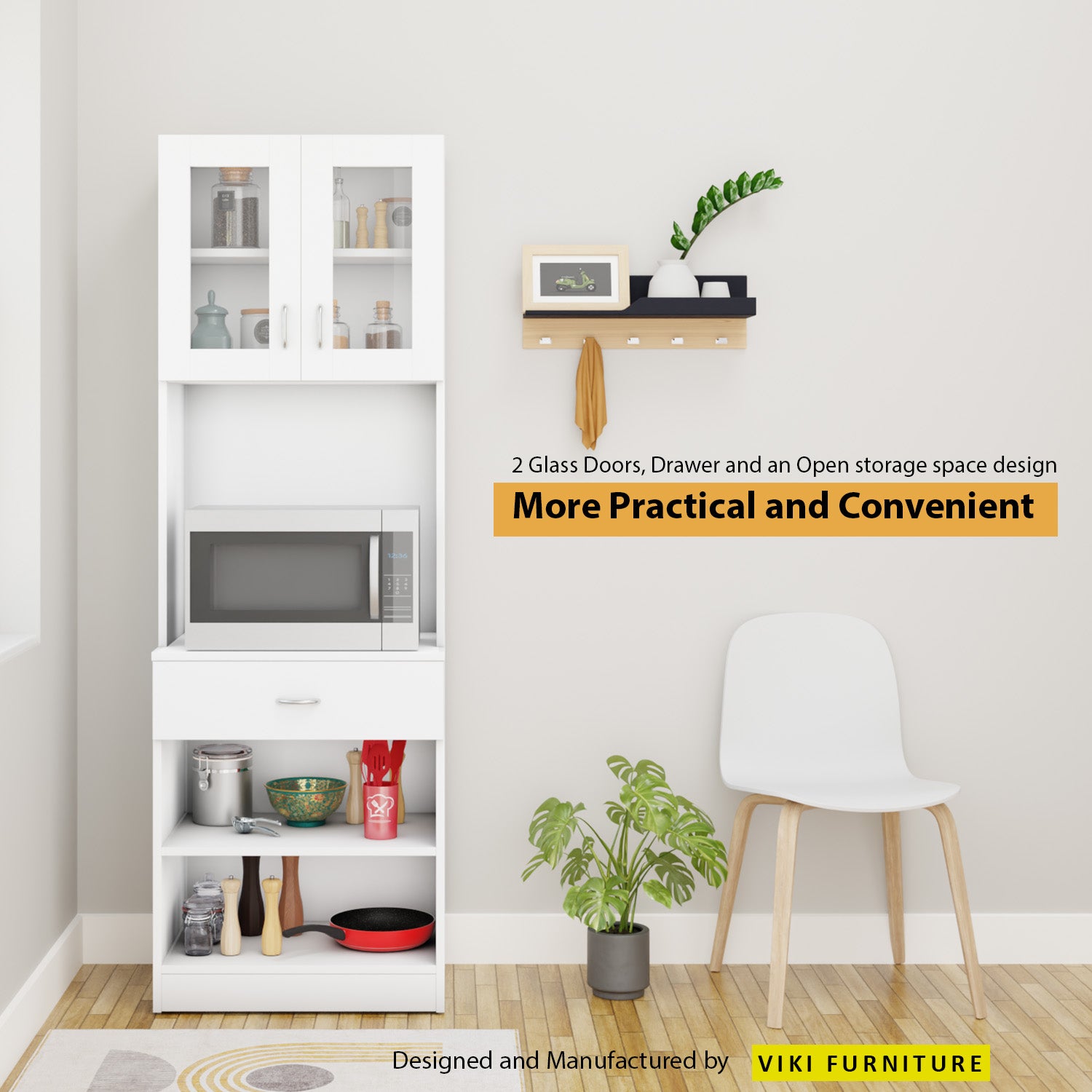 Buffer | Floor Stand | Kitchen Cabinet kitchen cabinet VIKI FURNITURE