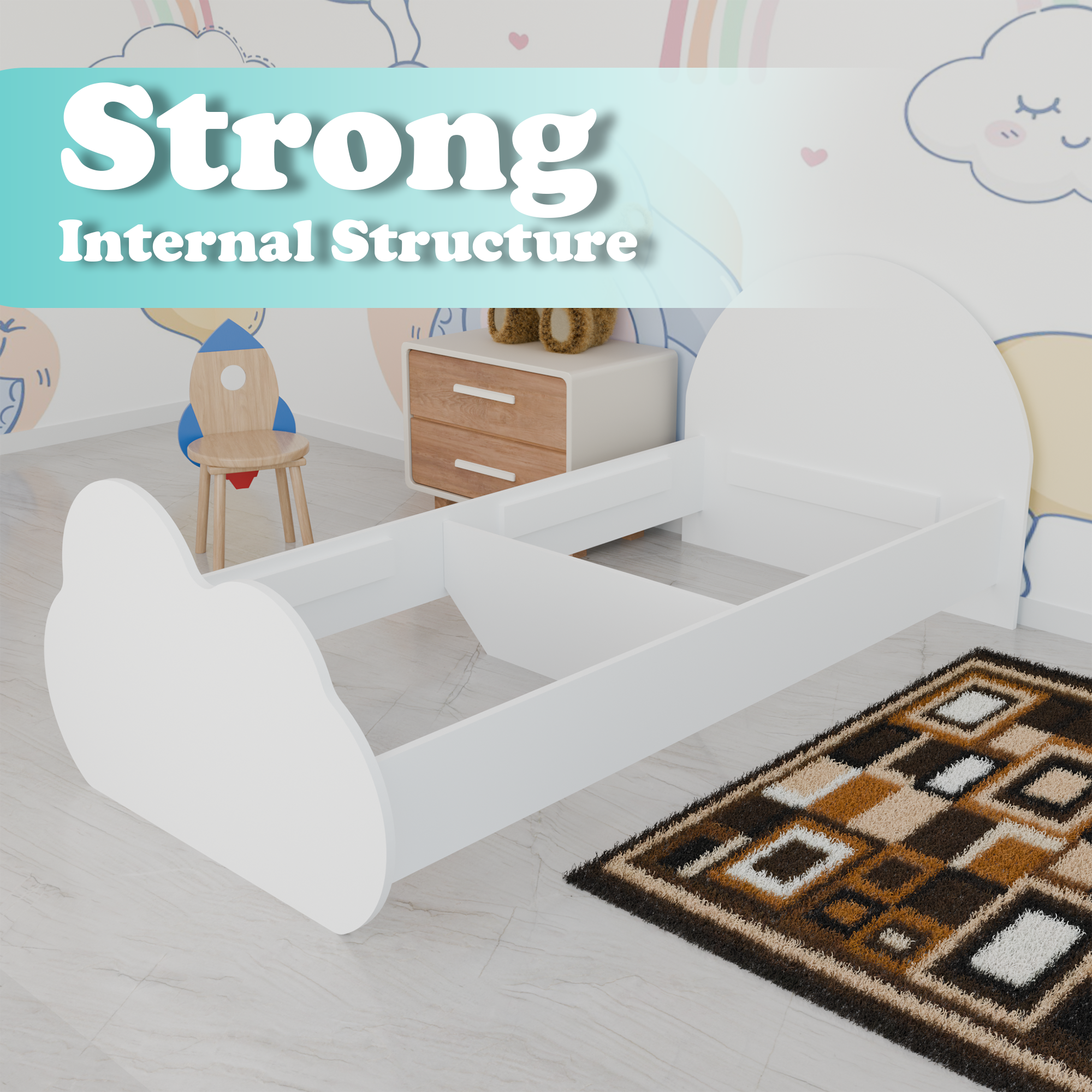 DreamCloud | Bed Cloud Footer Bed VIKI FURNITURE