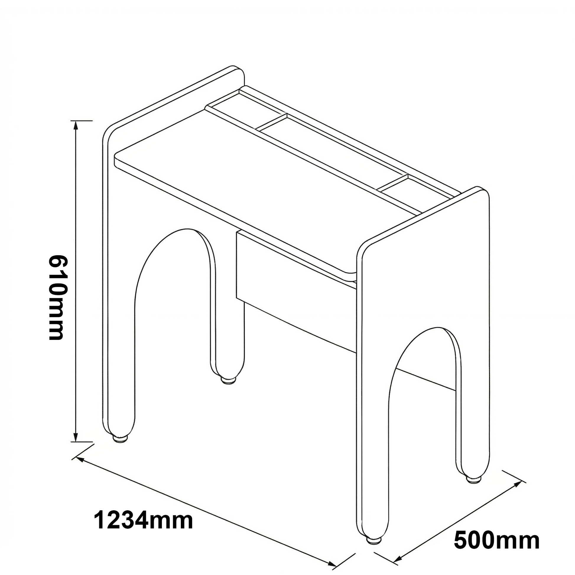LittleLearners | Study Table | 2 Kids Study Table VIKI FURNITURE