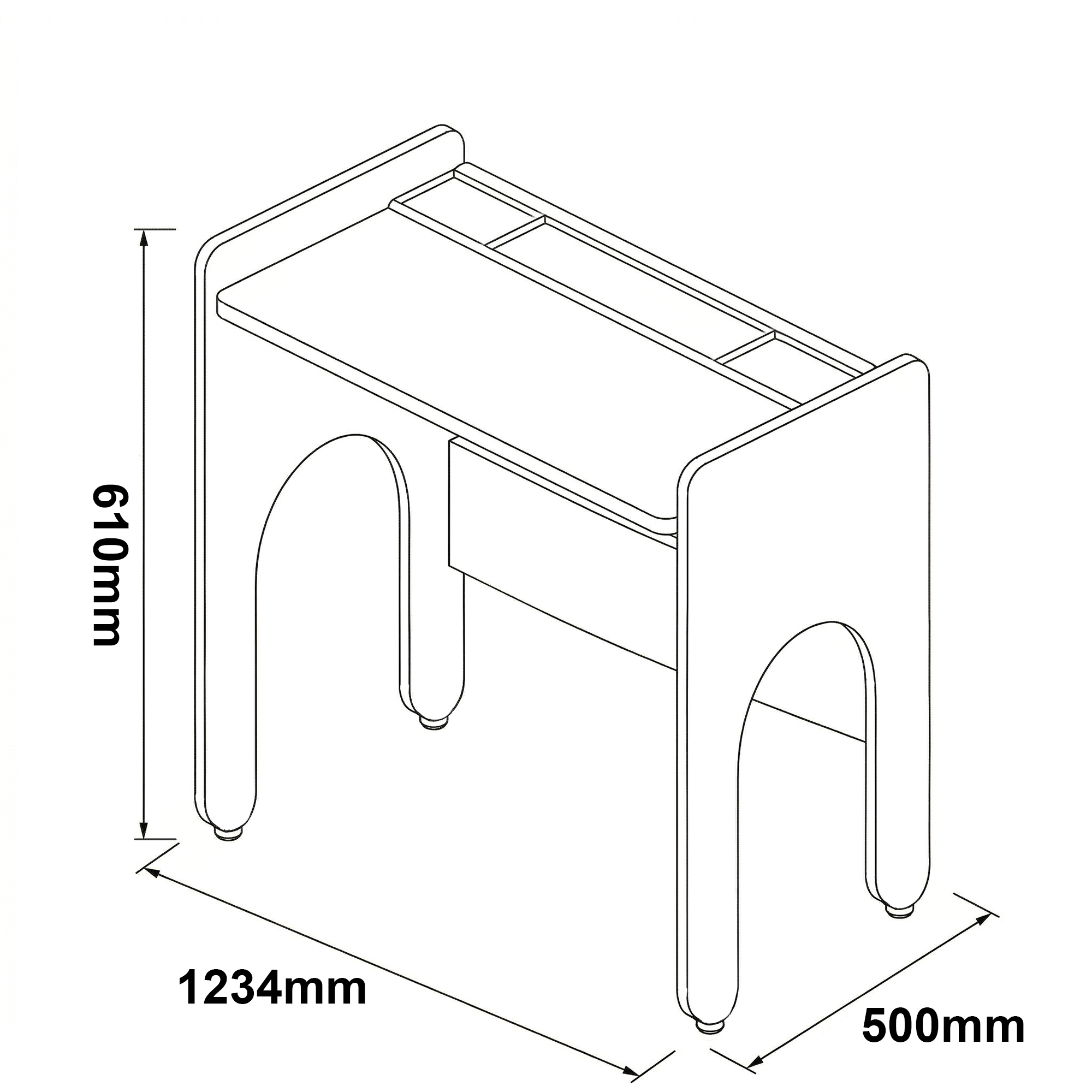 LittleLearners | Study Table | 2 Kids Study Table VIKI FURNITURE