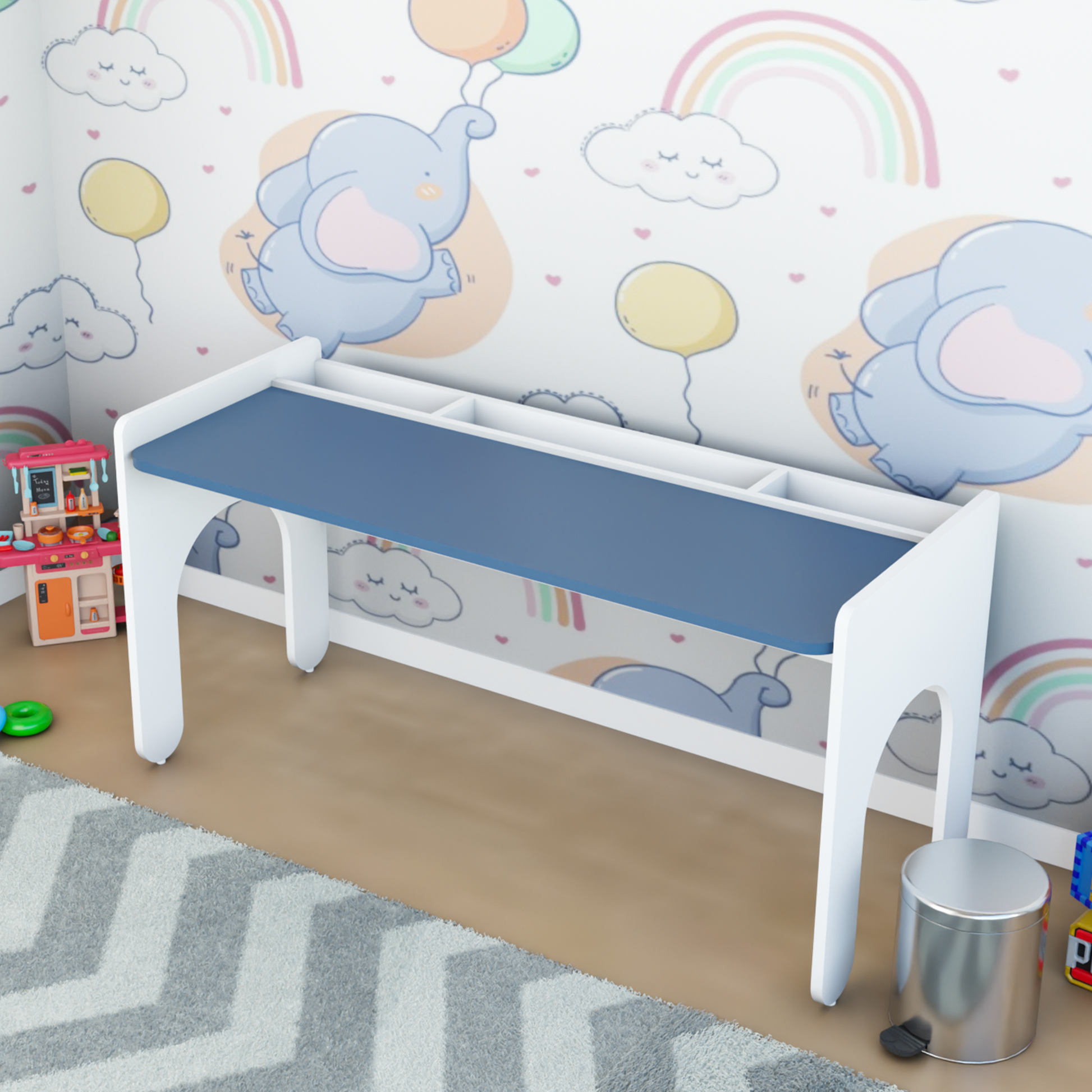 LittleLearners | Study Table | 2 Kids Study Table VIKI FURNITURE