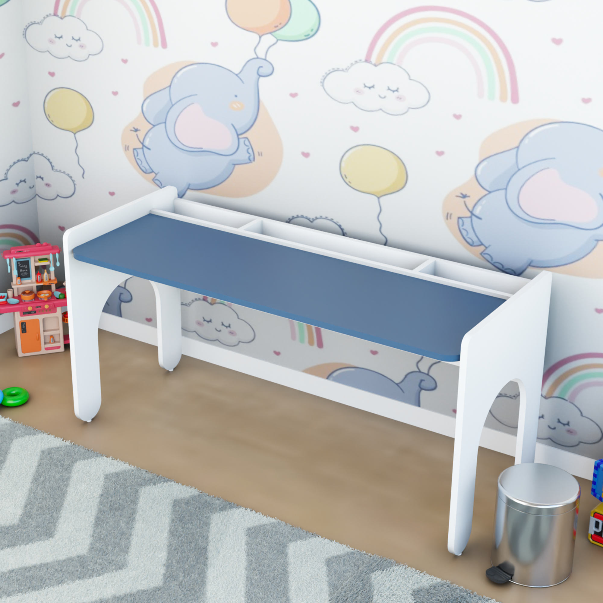 LittleLearners | Study Table | 2 Kids Study Table VIKI FURNITURE