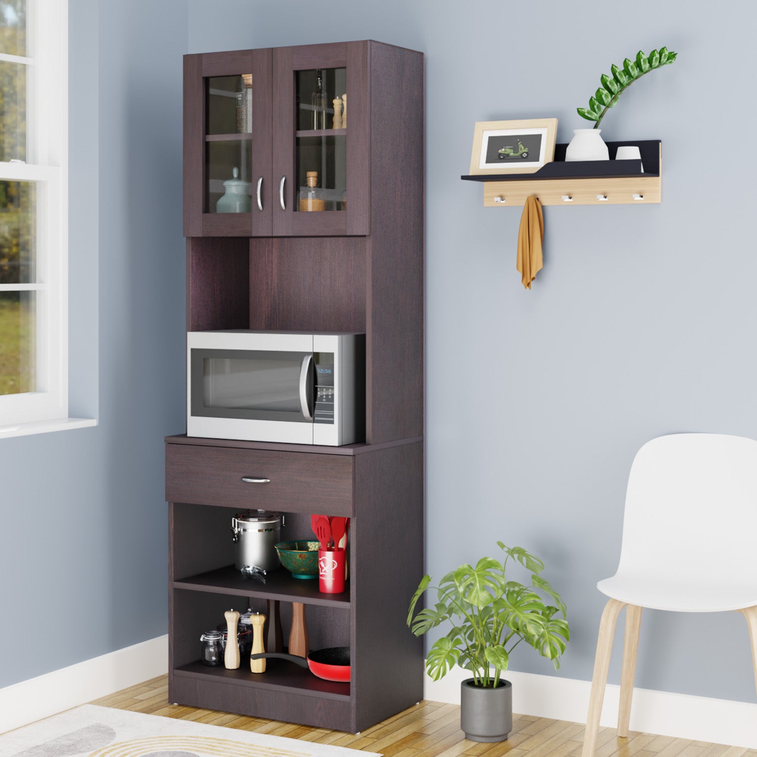 Buffer | Floor Stand | Kitchen Cabinet kitchen cabinet VIKI FURNITURE Wenge