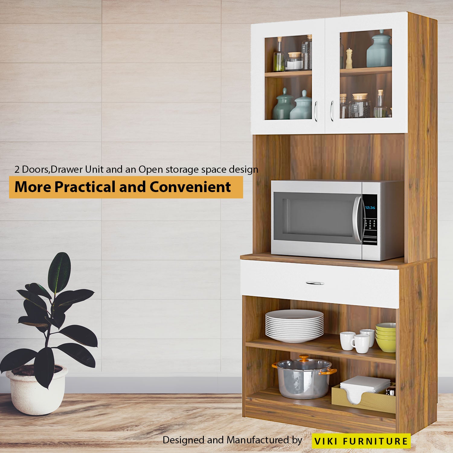 Buffer | Floor Stand | Kitchen Cabinet kitchen cabinet VIKI FURNITURE