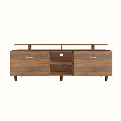 TV Unit | Drawers, Open Shelf & Extension | Single Color TV & Entertainment Unit VIKI FURNITURE