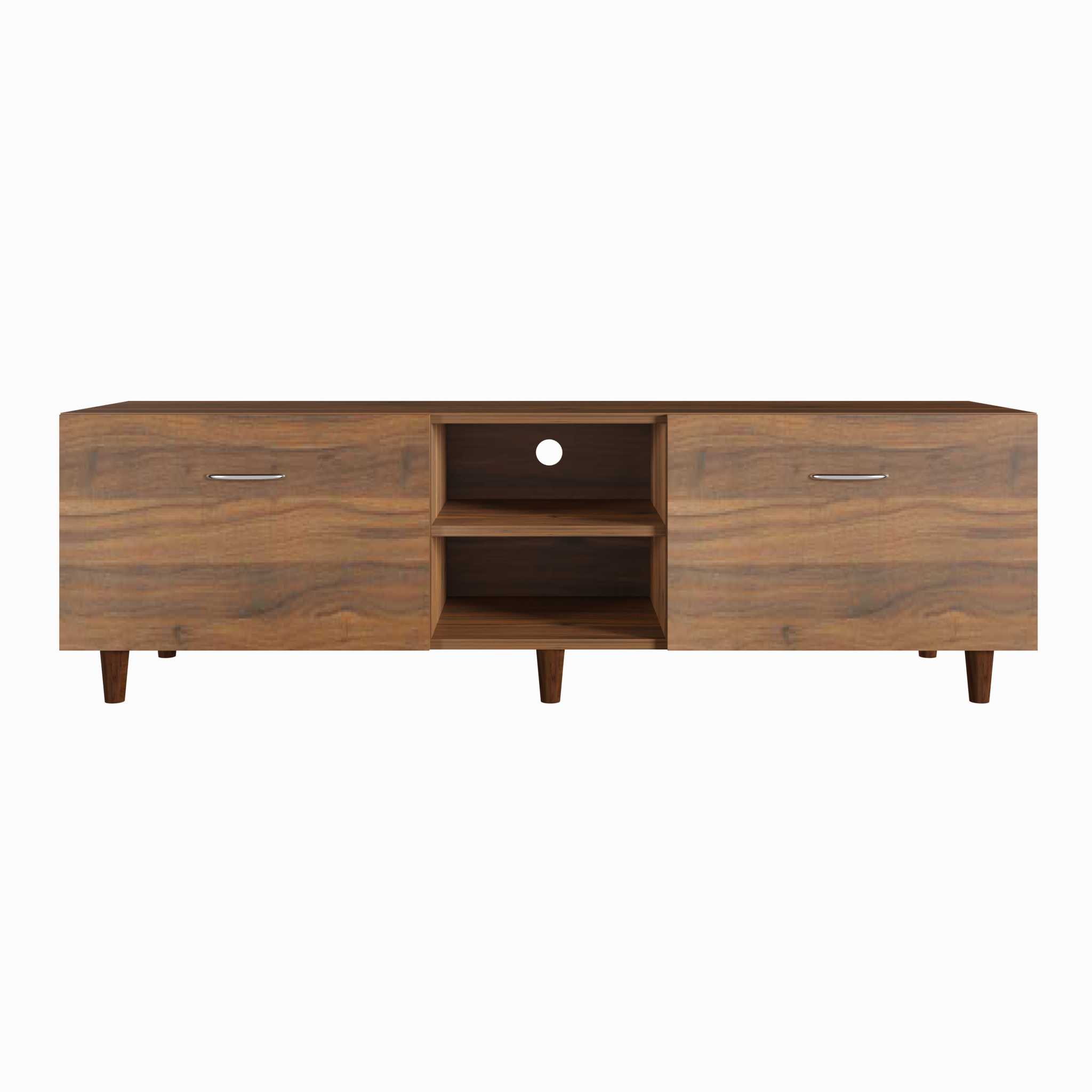 TV Unit | Drawers, Open Shelf | Single Color TV & Entertainment Unit VIKI FURNITURE