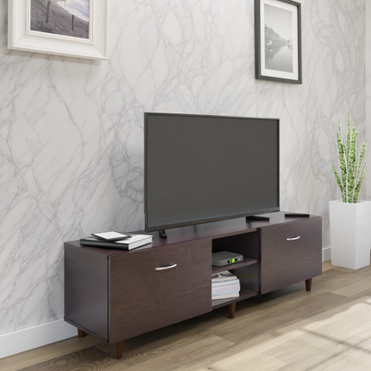 TV Unit | Drawers, Open Shelf | Single Color TV & Entertainment Unit VIKI FURNITURE