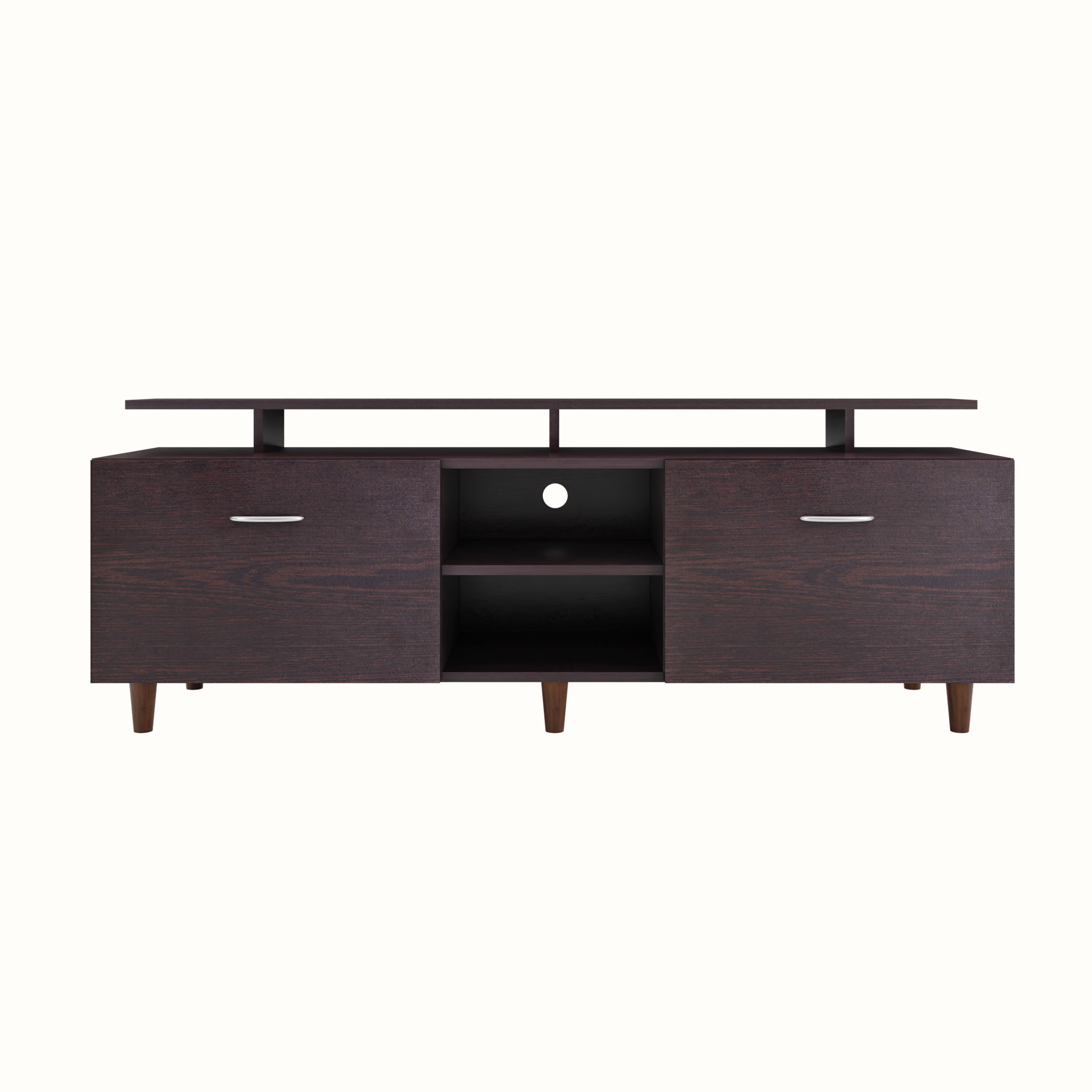 TV Unit | Drawers, Open Shelf & Extension | Single Color TV & Entertainment Unit VIKI FURNITURE