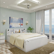 VIKI | Head Shelf Bed with Storage Bedroom Furniture Sets VIKI FURNITURE