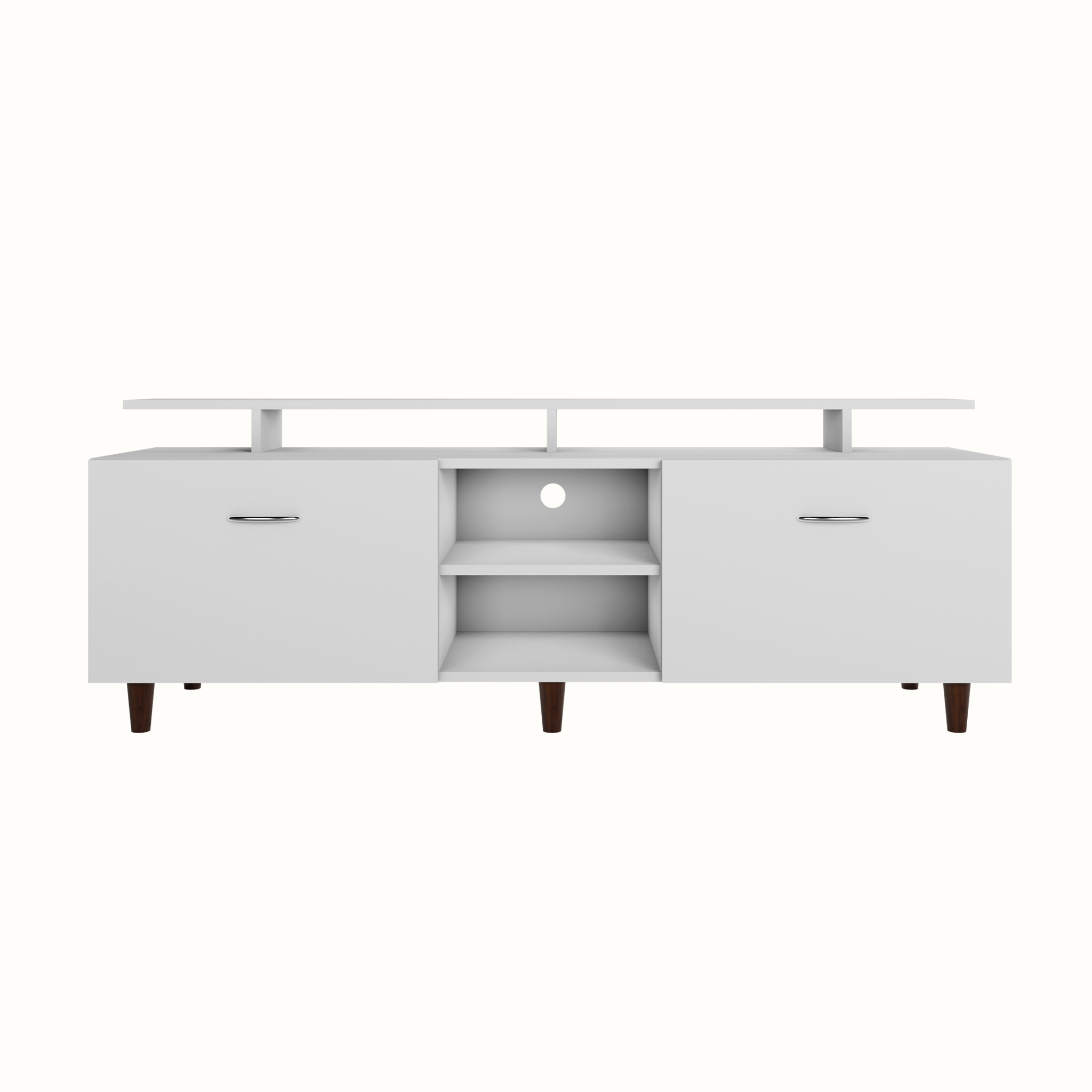 TV Unit | Drawers, Open Shelf & Extension | Single Color TV & Entertainment Unit VIKI FURNITURE