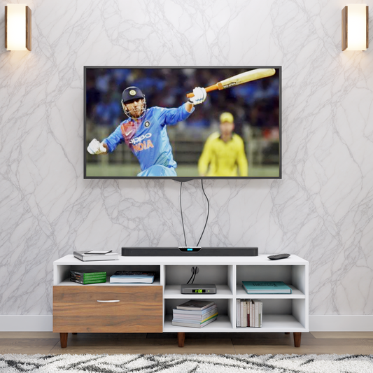 TV Unit | 1 Drawer, Shelf, Open Shelves & | Dual Color TV & Entertainment Unit VIKI FURNITURE