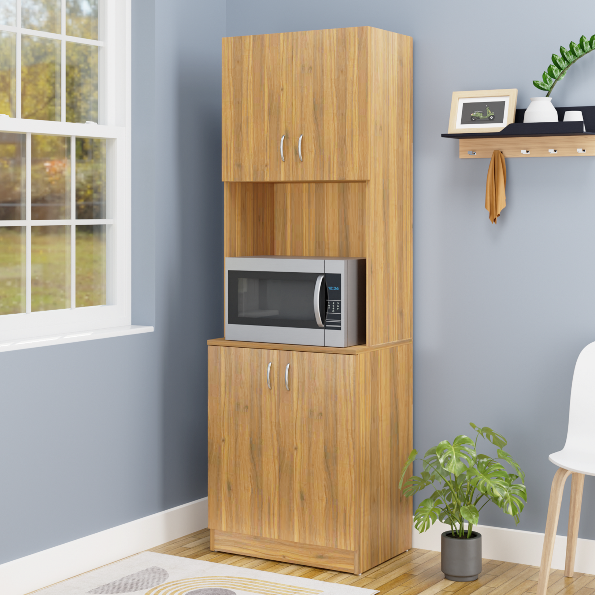 Buffer | Floor Stand | Kitchen Cabinet kitchen cabinet VIKI FURNITURE Walnut