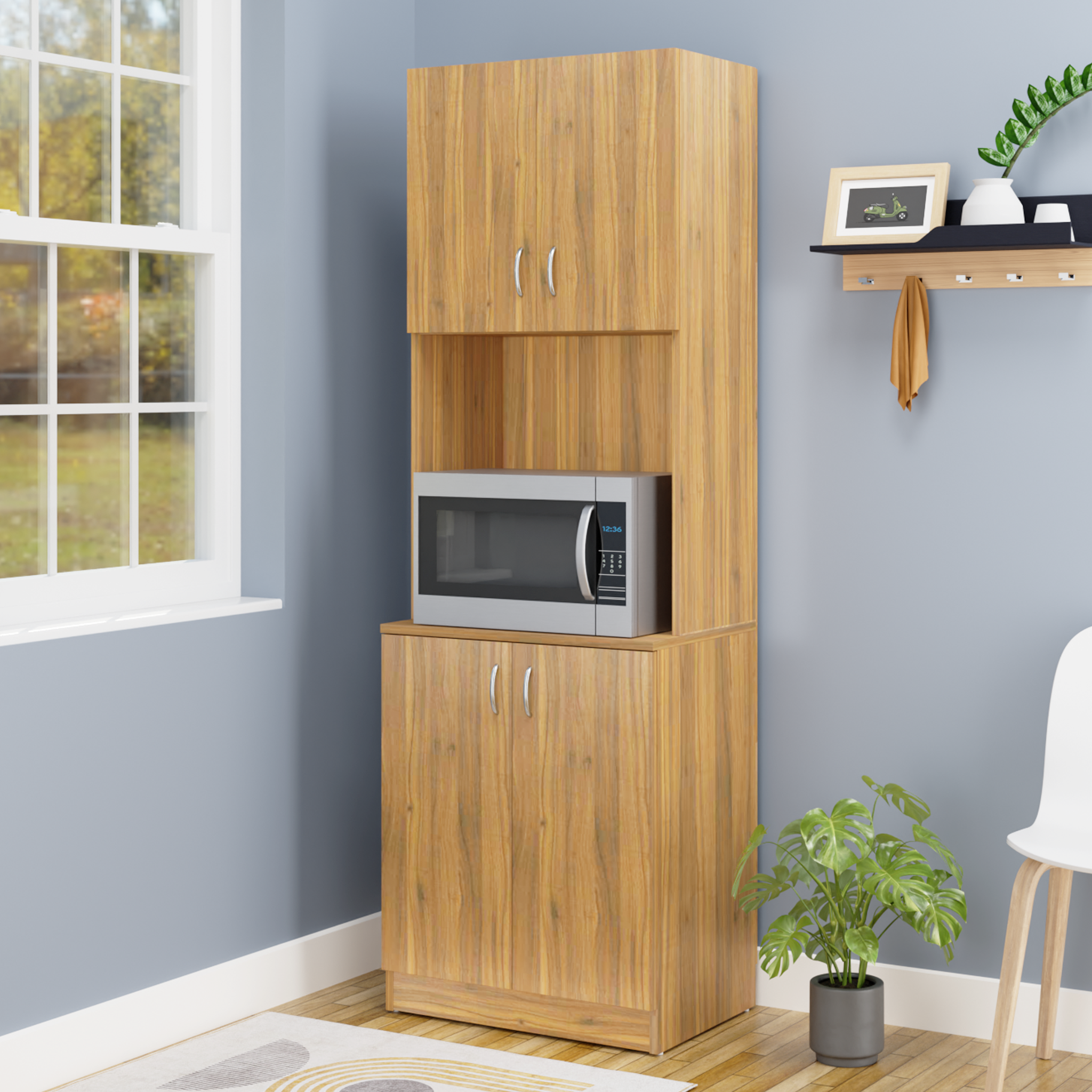 Buffer | Floor Stand | Kitchen Cabinet kitchen cabinet VIKI FURNITURE Walnut