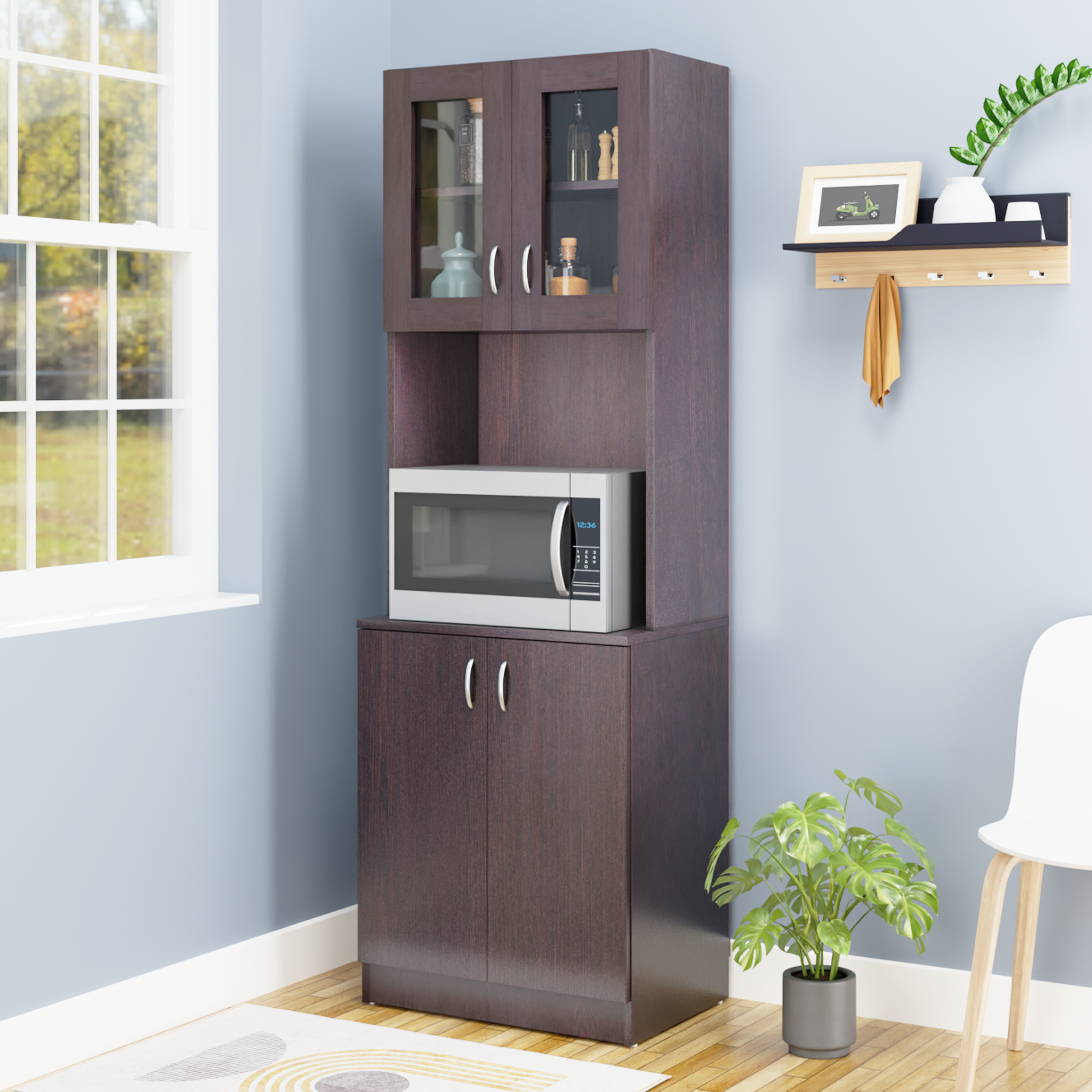 Buffer | Floor Stand | Kitchen Cabinet kitchen cabinet VIKI FURNITURE Wenge