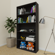 URAN | Bookcase/Bookshelf, 5 Shelf Bookcases & Standing Shelves VIKI FURNITURE