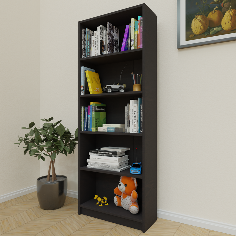 AGAM | Bookcase/Bookshelf , 5 Shelf