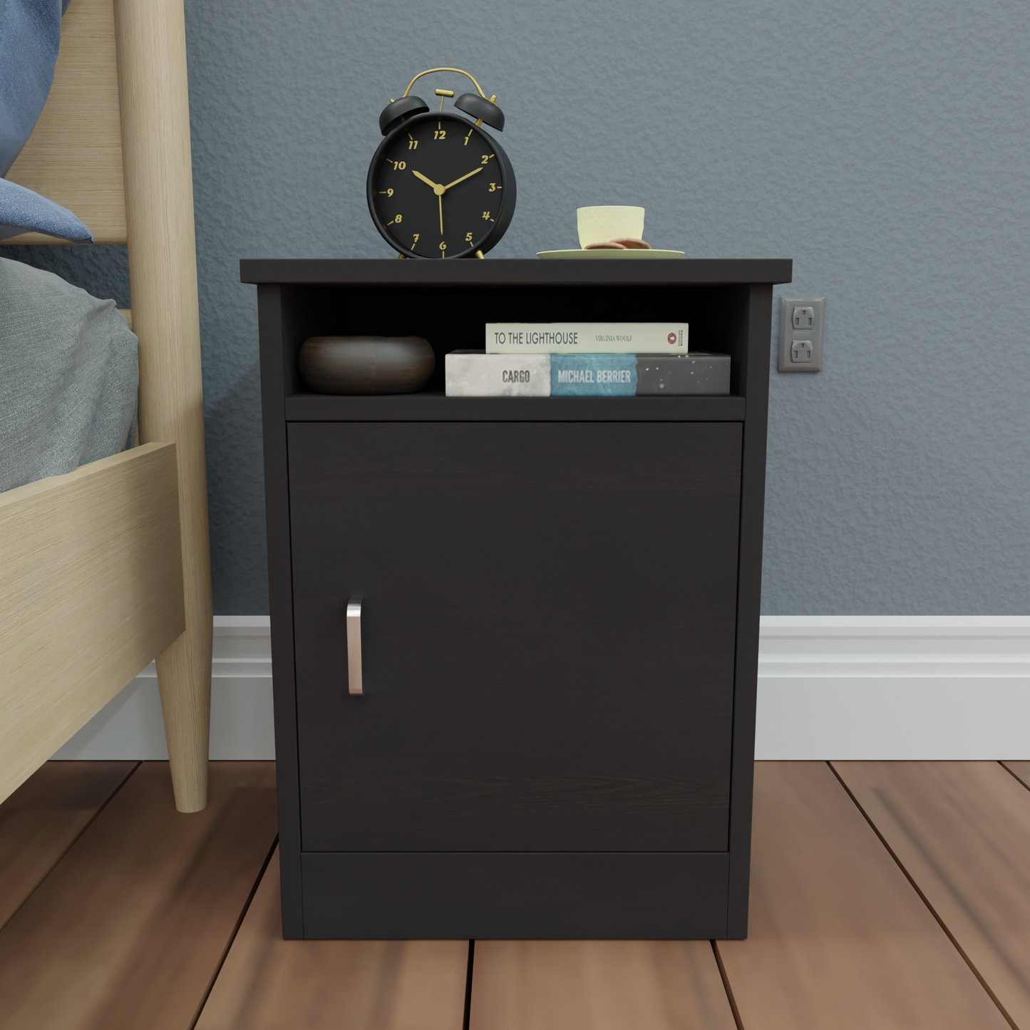 EZHIL| Bedside table, Door Nightstands VIKI FURNITURE   