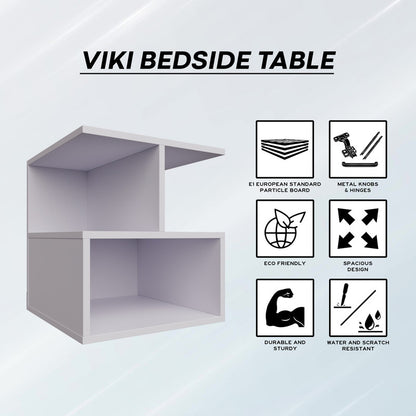 POONG | Bedside table Nightstands VIKI FURNITURE   