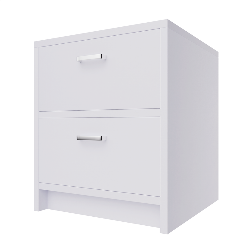 PUVIK | Bedside table, Double Drawer Nightstands VIKI FURNITURE   