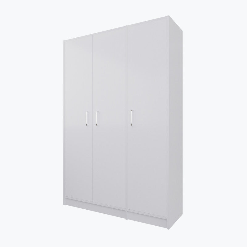 AVIRA | Wardrobe , Hinged , Frosty white | 3 Inset Door Wardrobes VIKI FURNITURE   