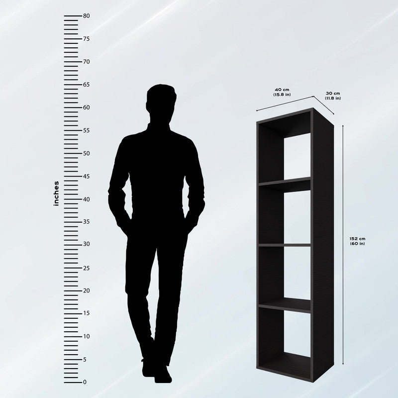 PORUNAI | Shelving Unit, 1x4 Shelving VIKI FURNITURE   