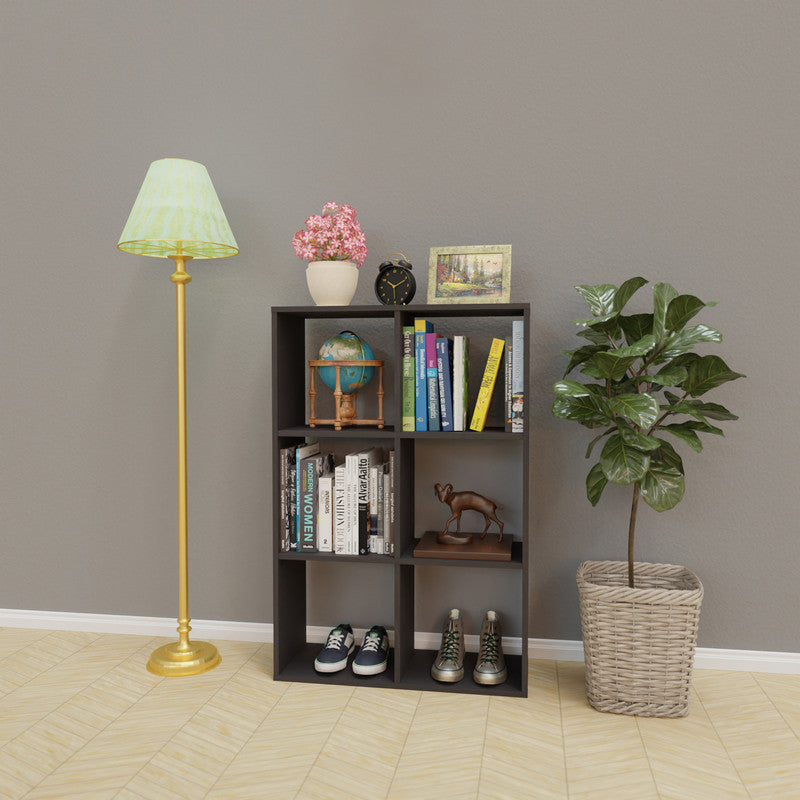 PORUNAI | Shelving Unit, 2x3 Shelving VIKI FURNITURE Wenge