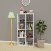 PORUNAI | Shelving Unit, 2x4 Shelving VIKI FURNITURE White  