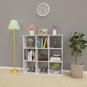 PORUNAI | Shelving Unit, 3x3 Shelving VIKI FURNITURE White  