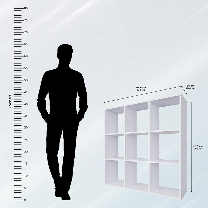 PORUNAI | Shelving Unit, 3x3 Shelving VIKI FURNITURE   
