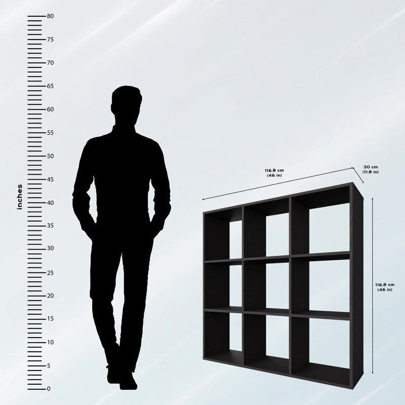 PORUNAI | Shelving Unit, 3x3 Shelving VIKI FURNITURE   
