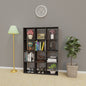 PORUNAI | Shelving Unit, 3x4 Shelving VIKI FURNITURE Dark Wenge  