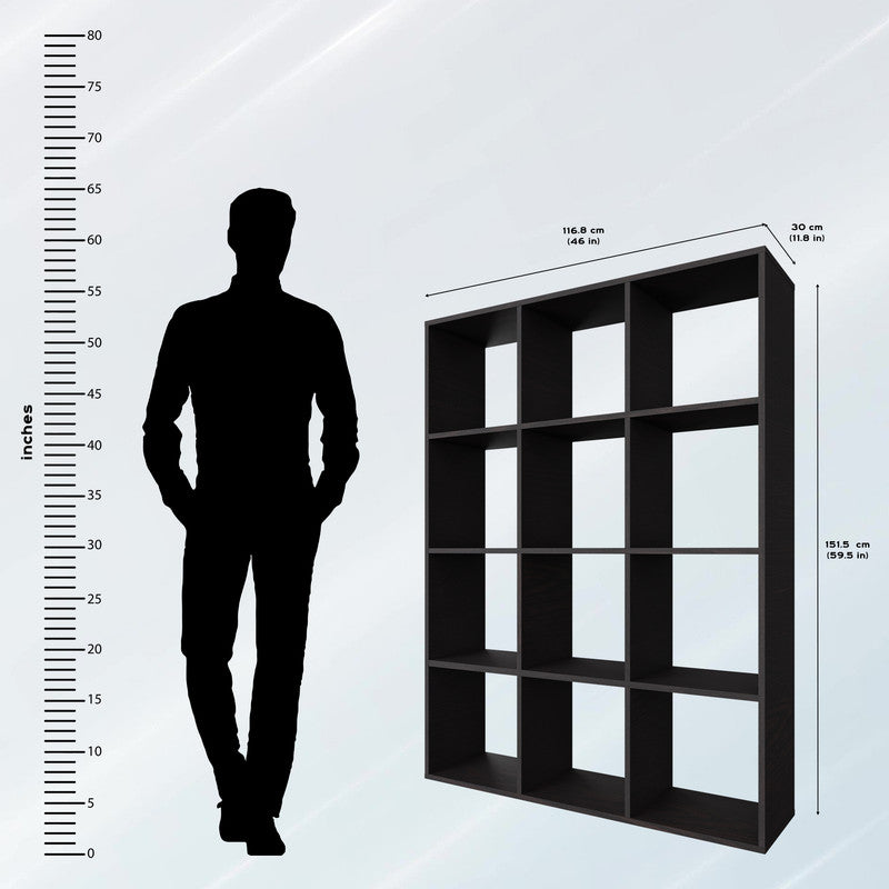 PORUNAI | Shelving Unit, 3x4 Shelving VIKI FURNITURE   
