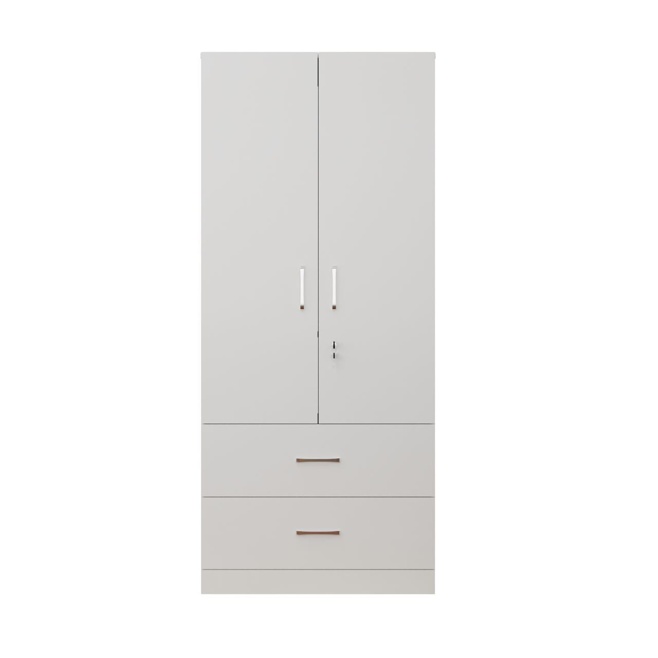 AVIRA | Wardrobe , Hinged | 2 Door, 2 Drawer Wardrobes VIKI FURNITURE   